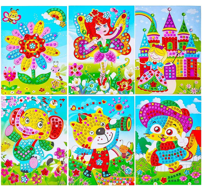 Mosaic Sticker Puzzle Art Kit