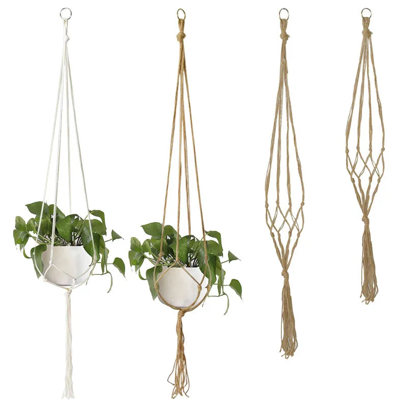Macrame Plant Hanger Rope Basket Holder