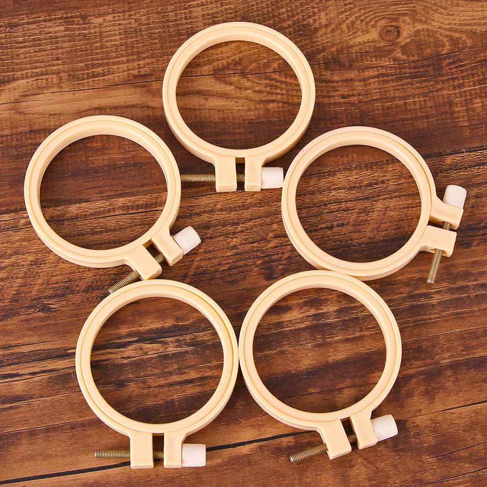 7–32cm Embroidery Hoop Rings – DIY Cross Stitch Frame Set