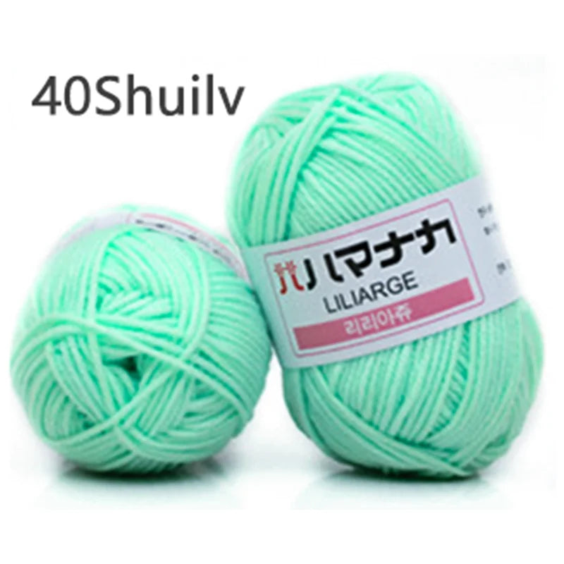 25g Soft Cotton Yarn for Knitting & Crochet