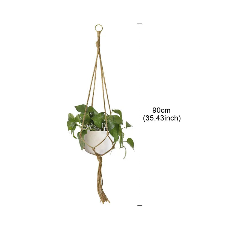 Macrame Plant Hanger Rope Basket Holder