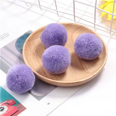 50mm Soft Fluffy Pom Poms for Crafts