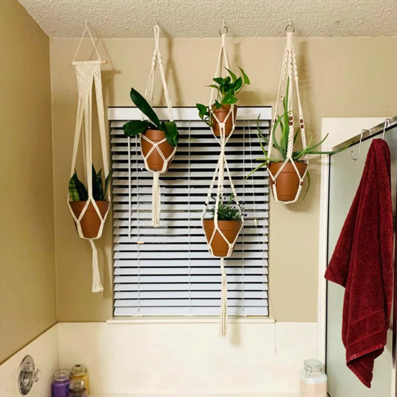 Macrame Plant Hanger Rope Basket Holder