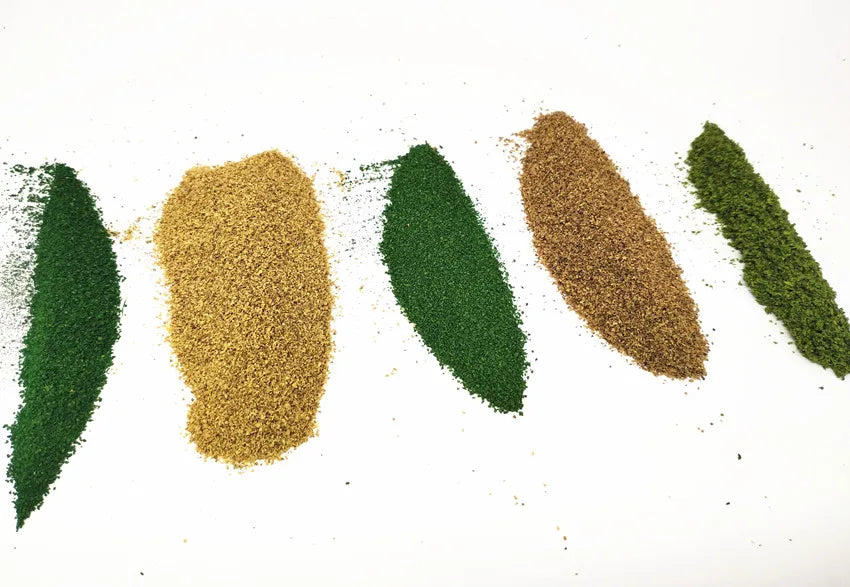 Bottled Grass & Terrain Powder for Diorama & Wargame Scenery