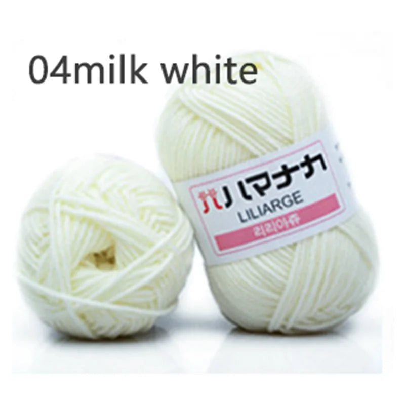 25g Soft Cotton Yarn for Knitting & Crochet