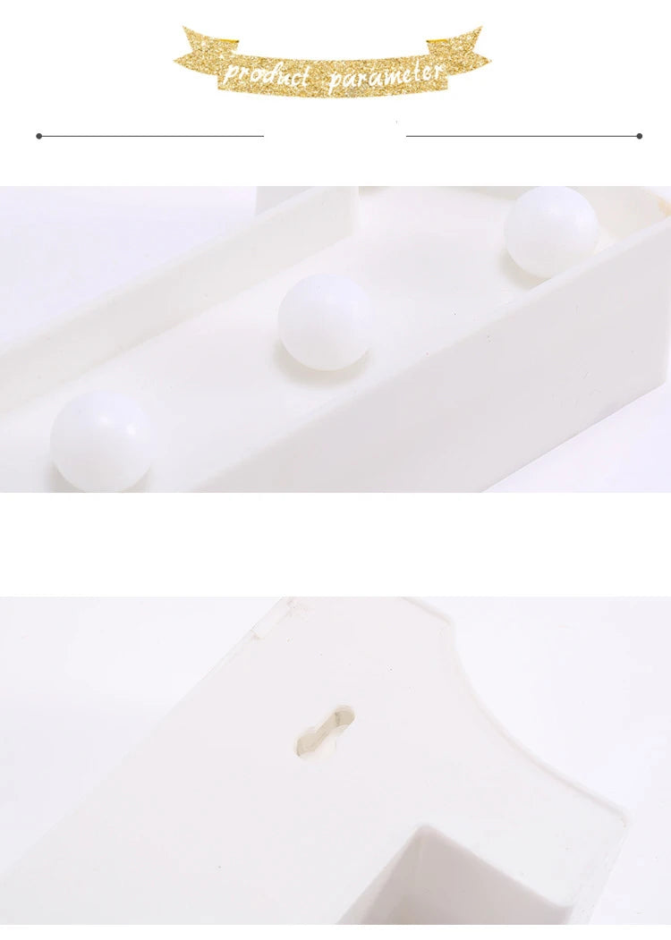 LED Alphabet and Number Light for Party Decor