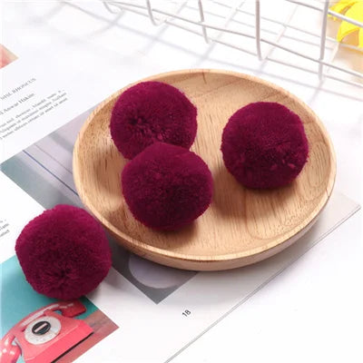 50mm Soft Fluffy Pom Poms for Crafts