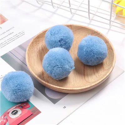 50mm Soft Fluffy Pom Poms for Crafts