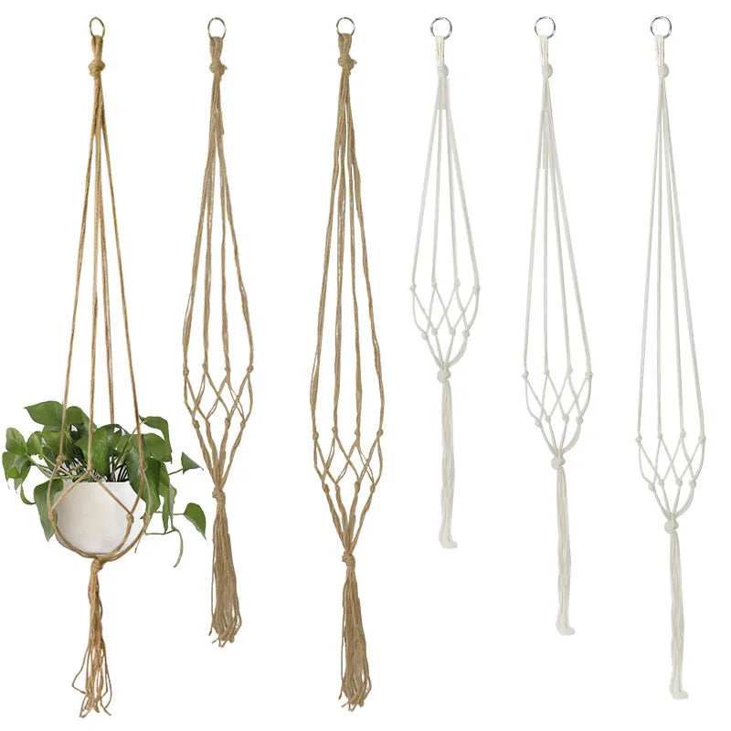 Macrame Plant Hanger Rope Basket Holder