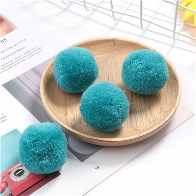 50mm Soft Fluffy Pom Poms for Crafts