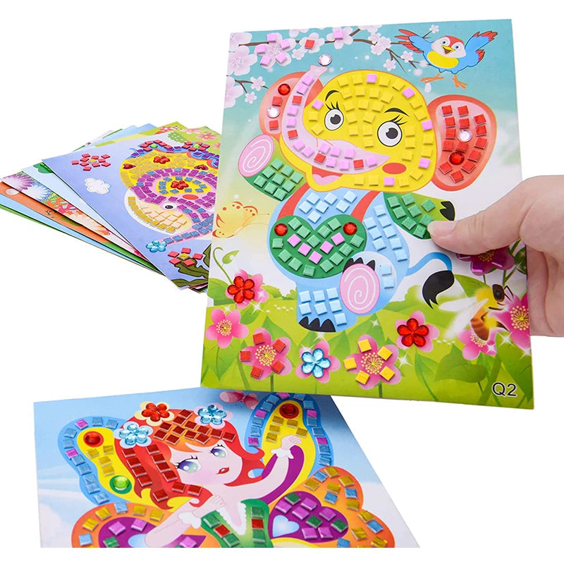 Mosaic Sticker Puzzle Art Kit