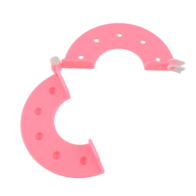 8-Piece Pompom Maker Kit Different Sizes Plush Ball Tool