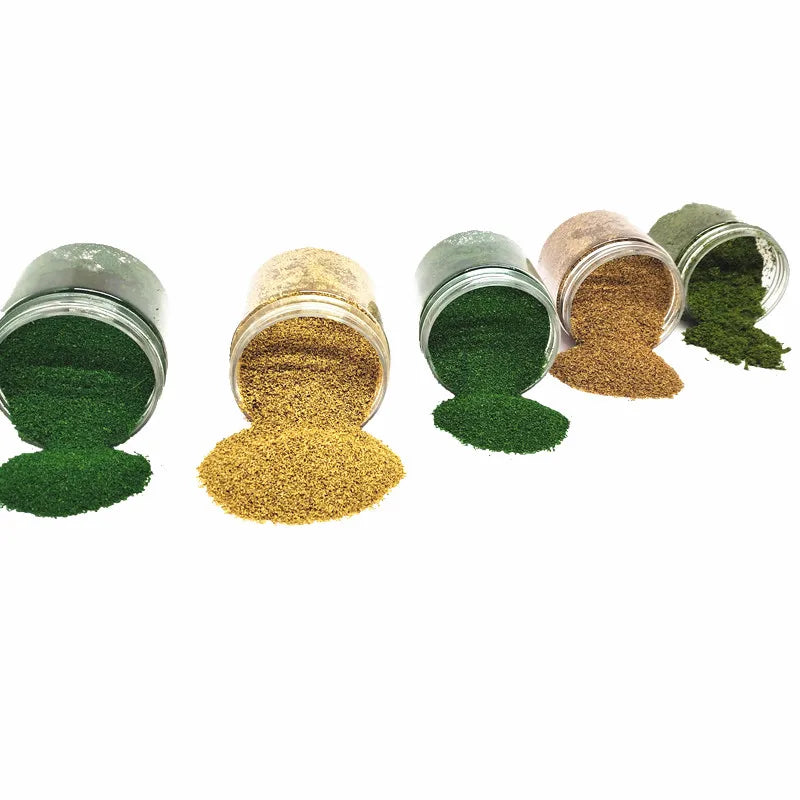 Bottled Grass & Terrain Powder for Diorama & Wargame Scenery