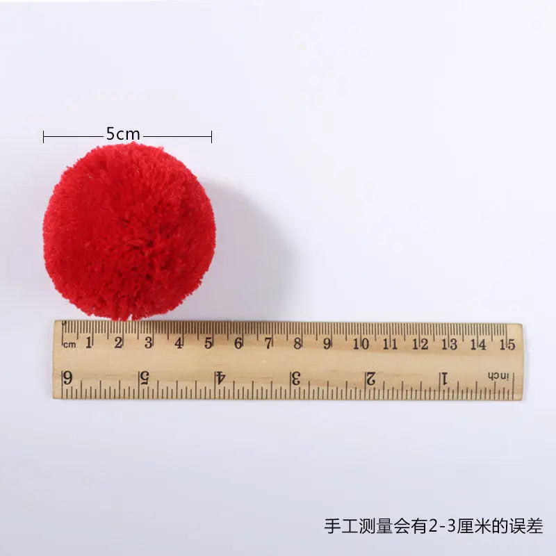 50mm Soft Fluffy Pom Poms for Crafts