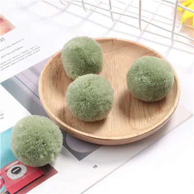 50mm Soft Fluffy Pom Poms for Crafts