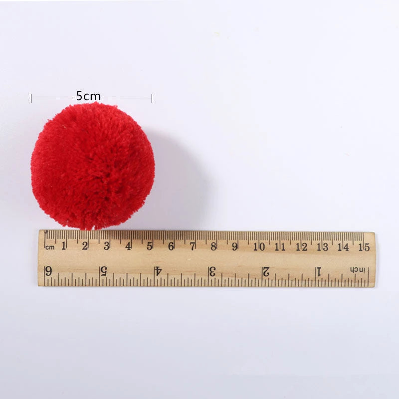50mm Soft Fluffy Pom Poms for Crafts