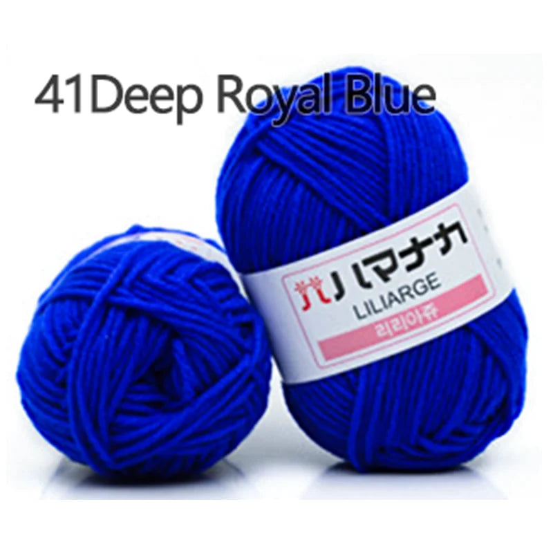 25g Soft Cotton Yarn for Knitting & Crochet
