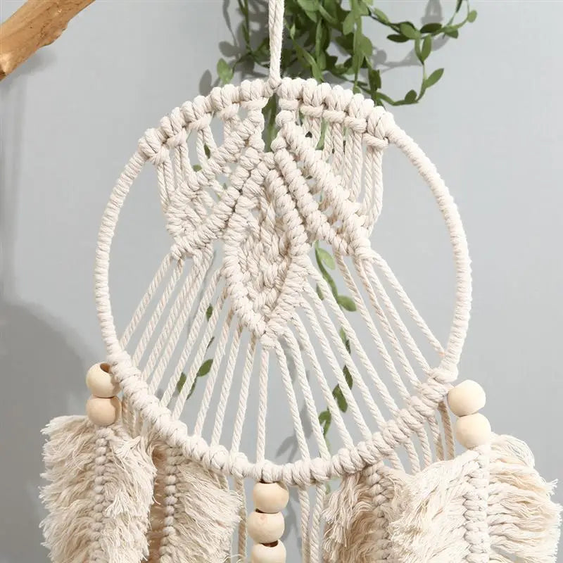 Wooden Bamboo Floral Hoop – DIY Ring for Wreaths, Macrame & Décor