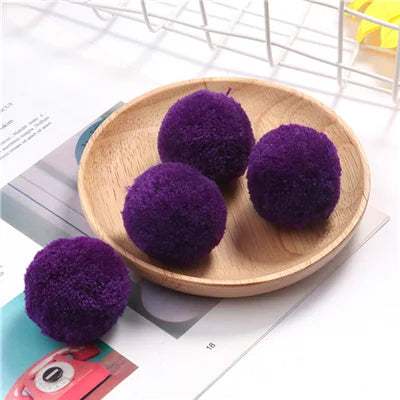 50mm Soft Fluffy Pom Poms for Crafts