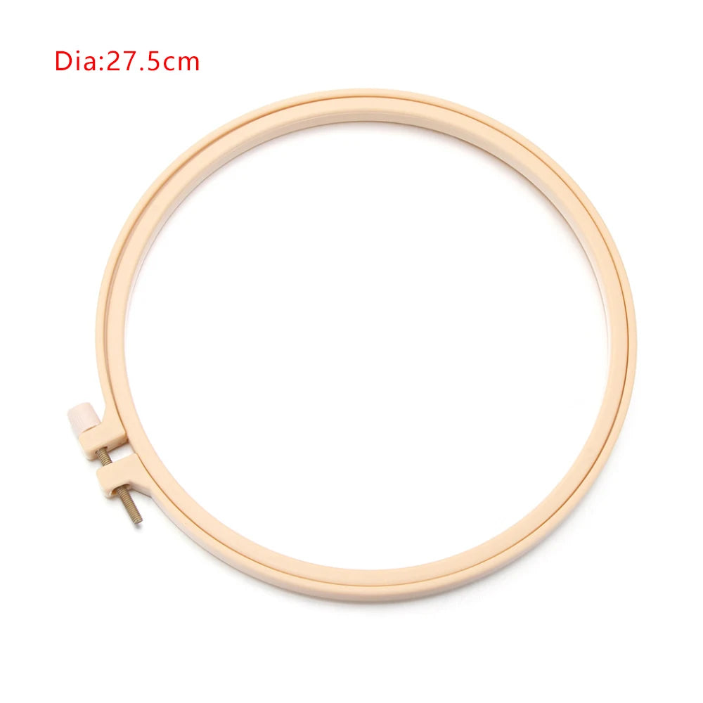 7–32cm Embroidery Hoop Rings – DIY Cross Stitch Frame Set