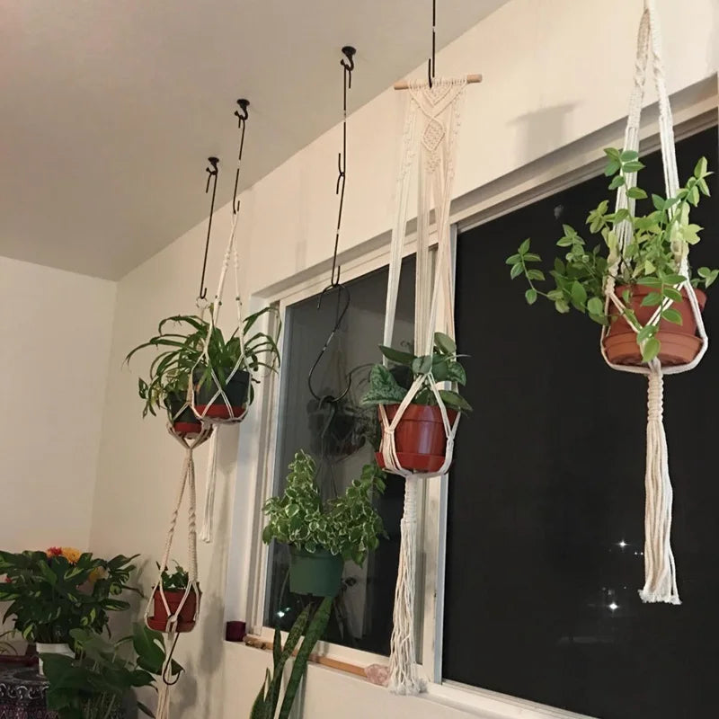 Macrame Plant Hanger Rope Basket Holder
