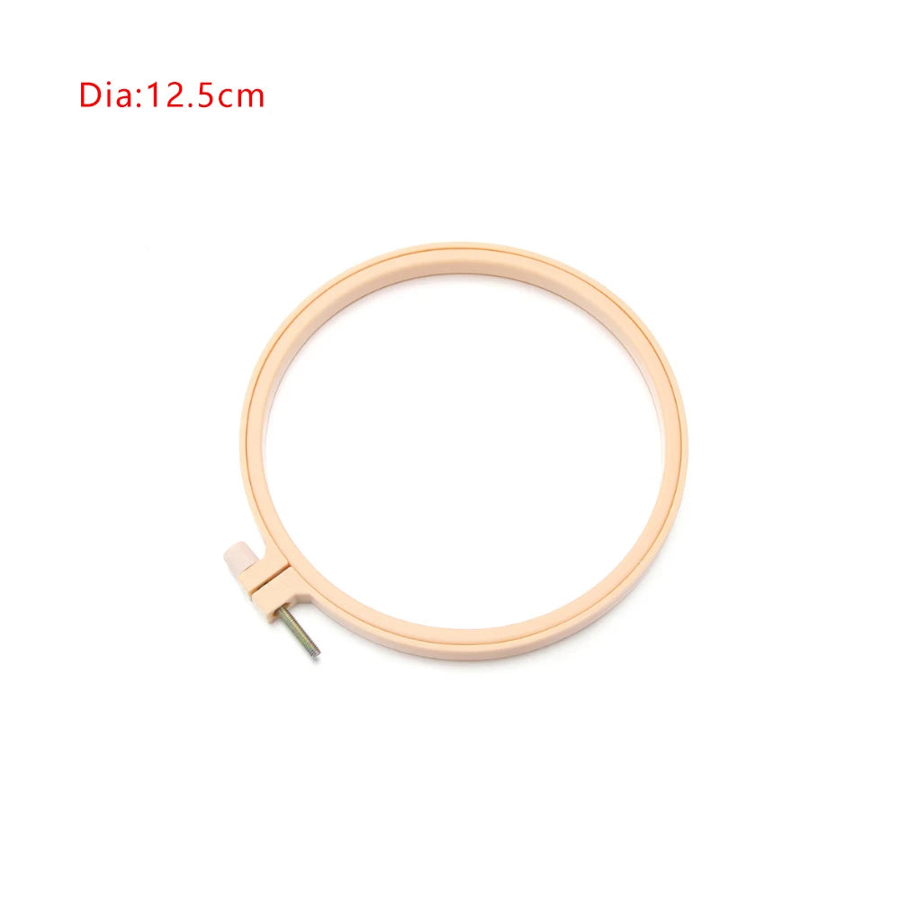 7–32cm Embroidery Hoop Rings – DIY Cross Stitch Frame Set