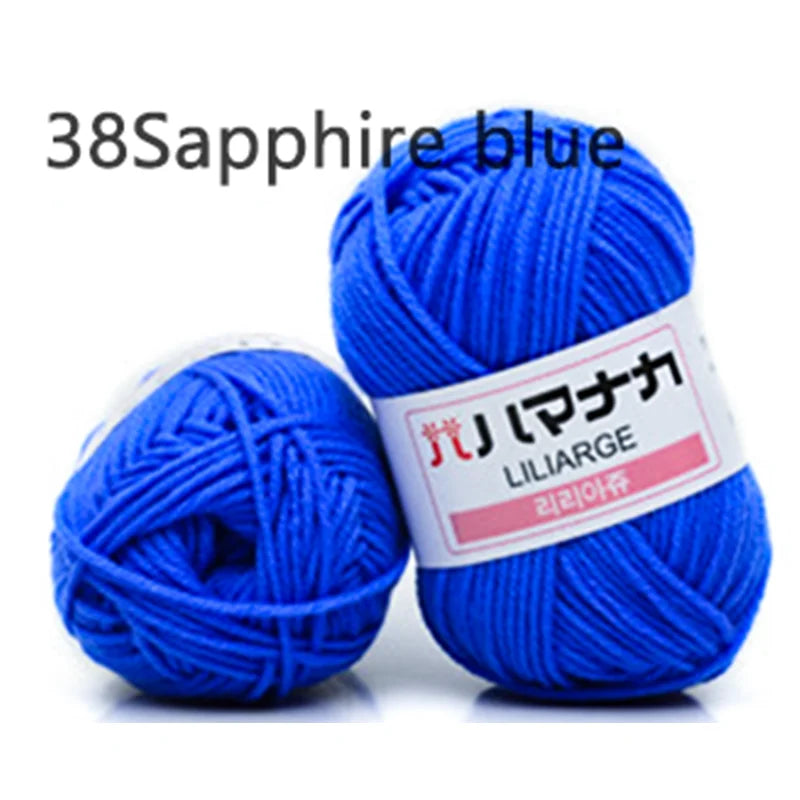 25g Soft Cotton Yarn for Knitting & Crochet