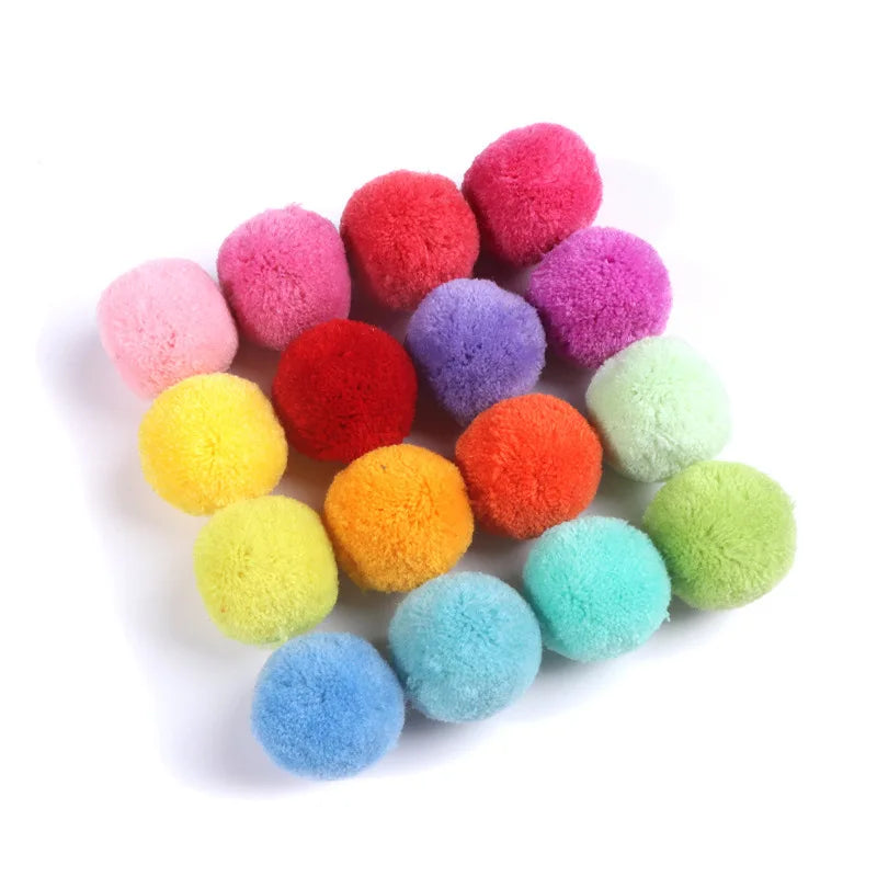 50mm Soft Fluffy Pom Poms for Crafts