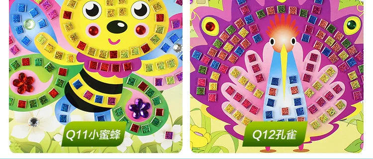 Mosaic Sticker Puzzle Art Kit