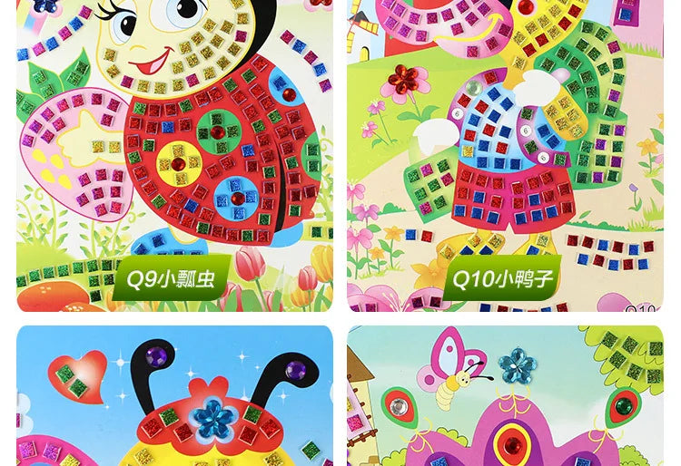 Mosaic Sticker Puzzle Art Kit