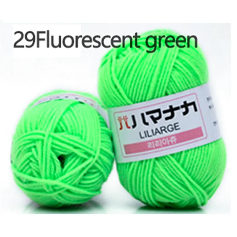 25g Soft Cotton Yarn for Knitting & Crochet