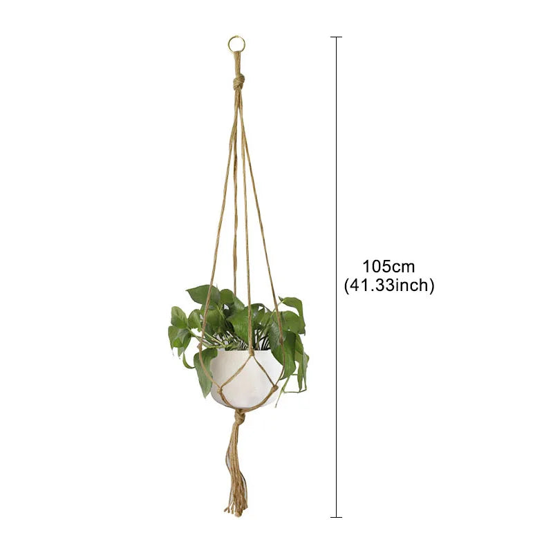 Macrame Plant Hanger Rope Basket Holder