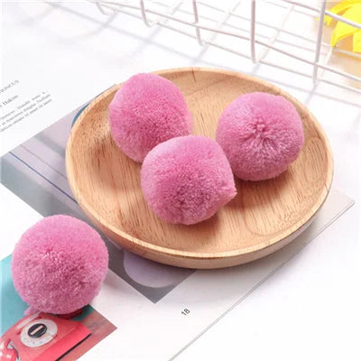 50mm Soft Fluffy Pom Poms for Crafts
