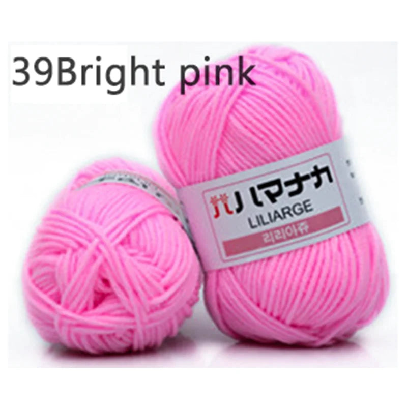 25g Soft Cotton Yarn for Knitting & Crochet