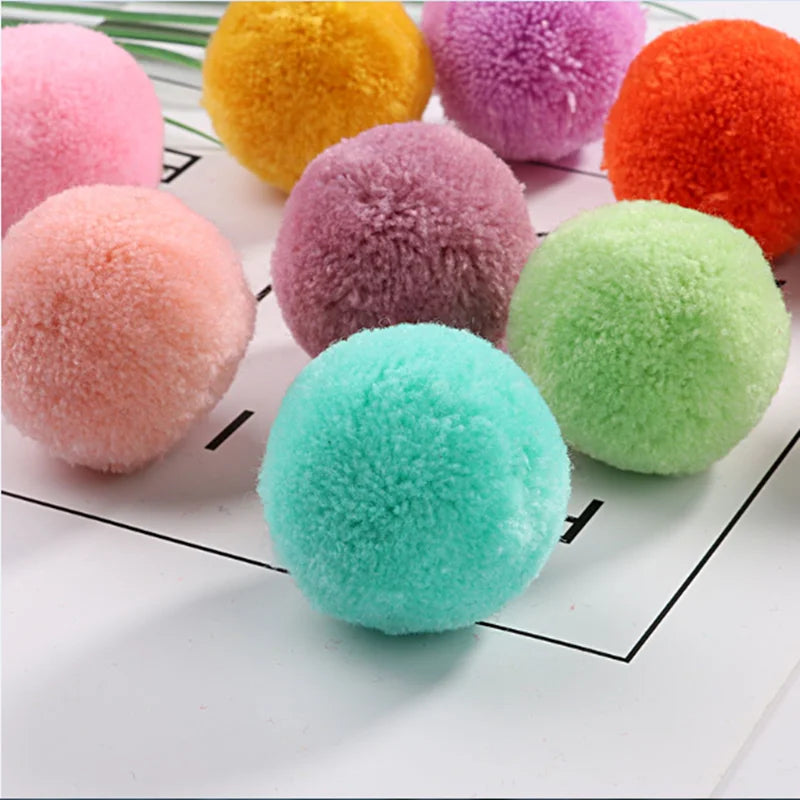 50mm Soft Fluffy Pom Poms for Crafts