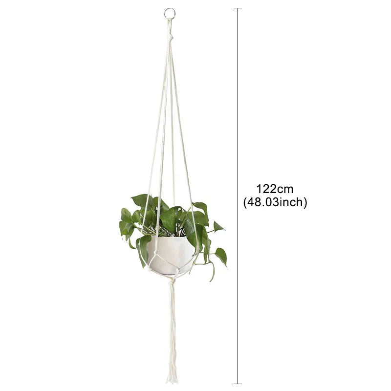 Macrame Plant Hanger Rope Basket Holder