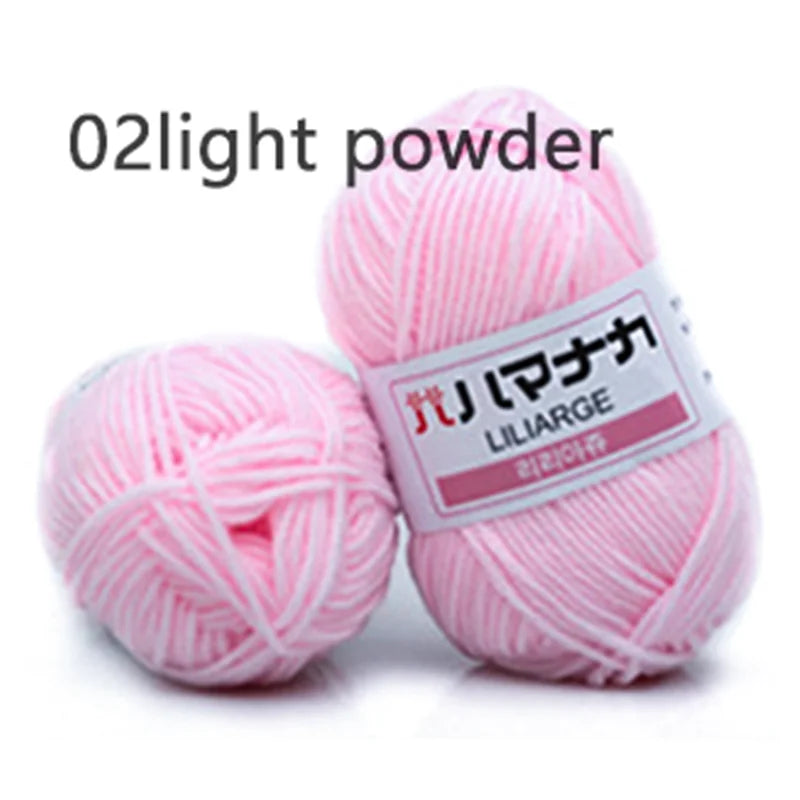 25g Soft Cotton Yarn for Knitting & Crochet