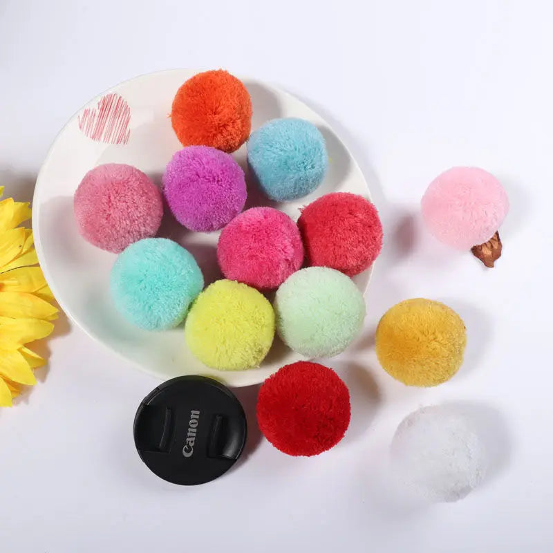 50mm Soft Fluffy Pom Poms for Crafts