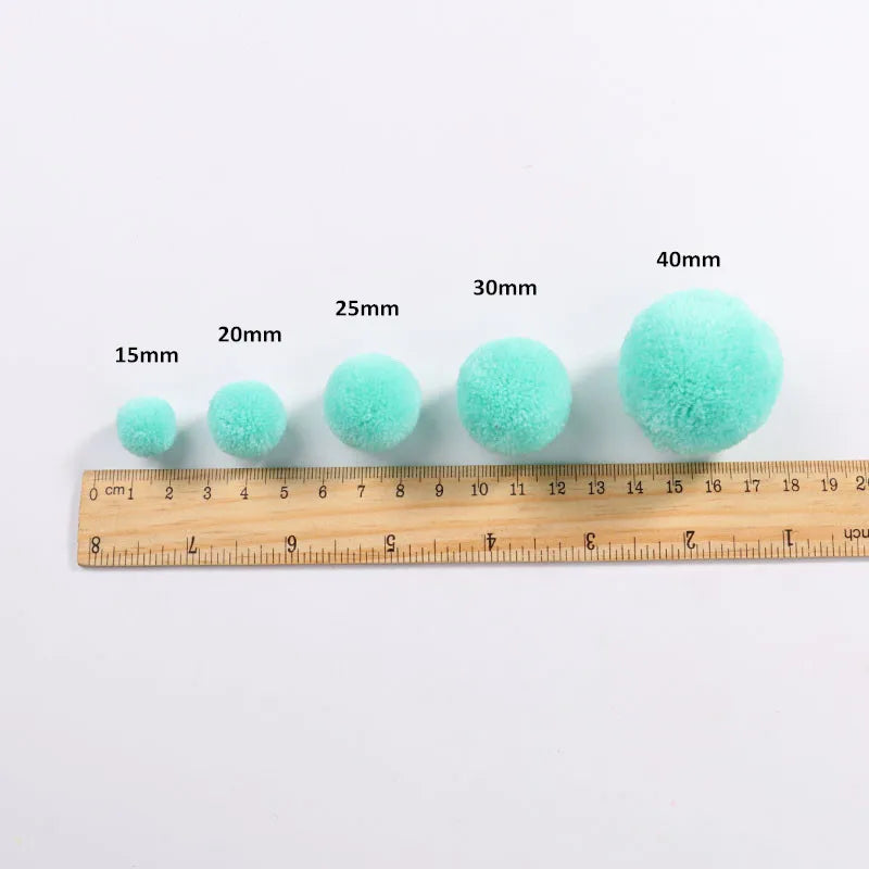 50mm Soft Fluffy Pom Poms for Crafts