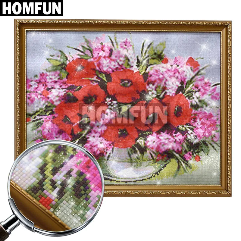 Custom DIY 5D Diamond Painting Kit by HOMFUN