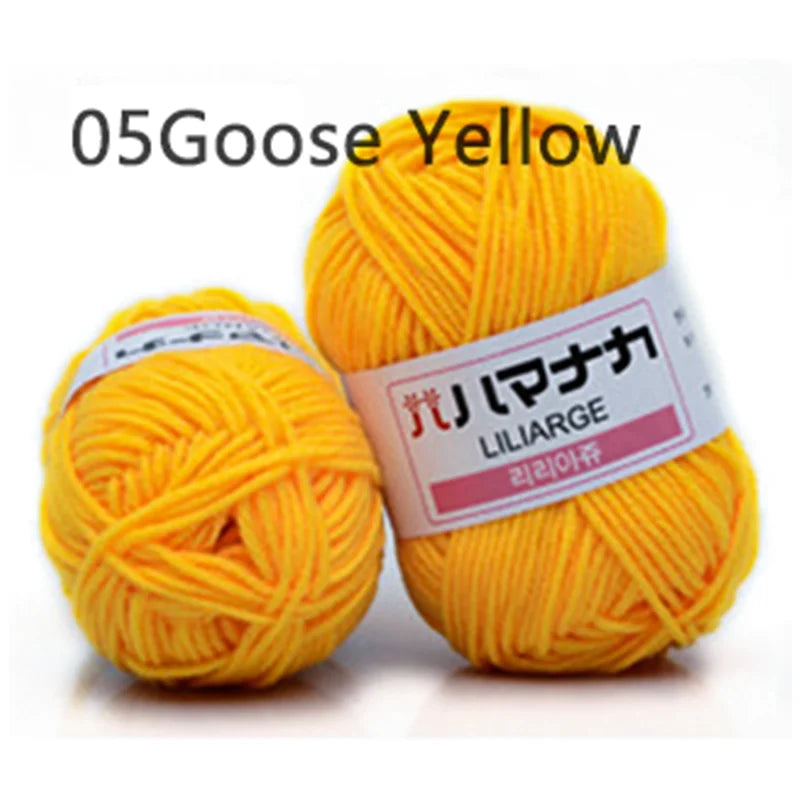 25g Soft Cotton Yarn for Knitting & Crochet