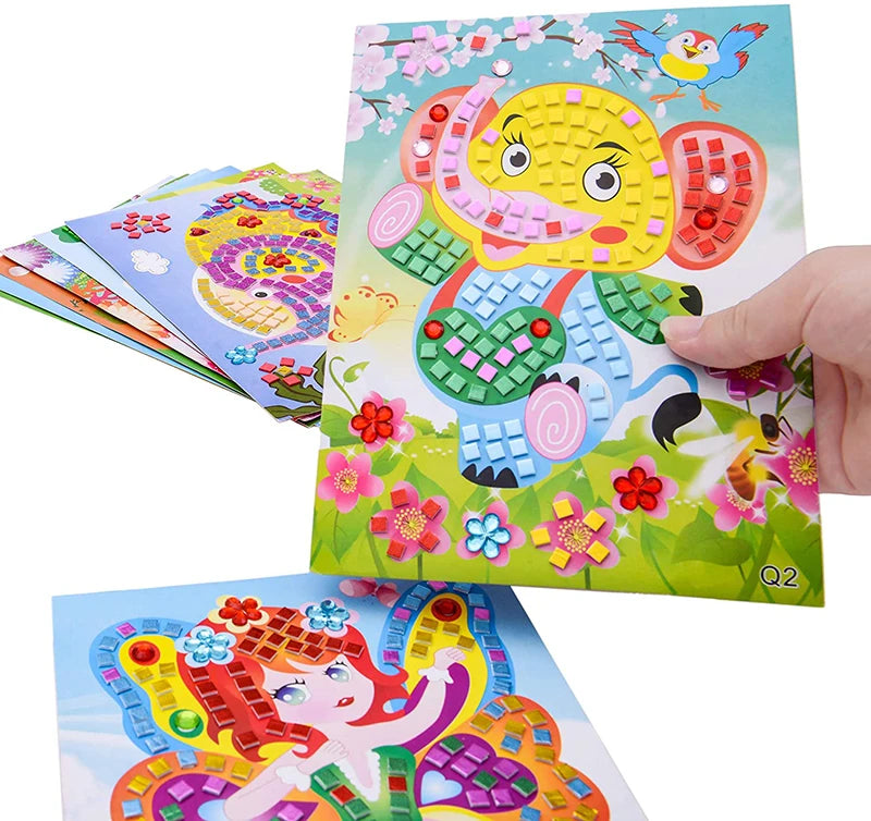 Mosaic Sticker Puzzle Art Kit