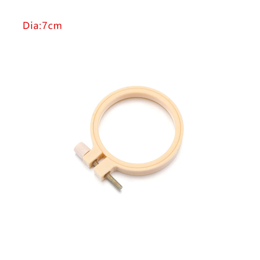 7–32cm Embroidery Hoop Rings – DIY Cross Stitch Frame Set