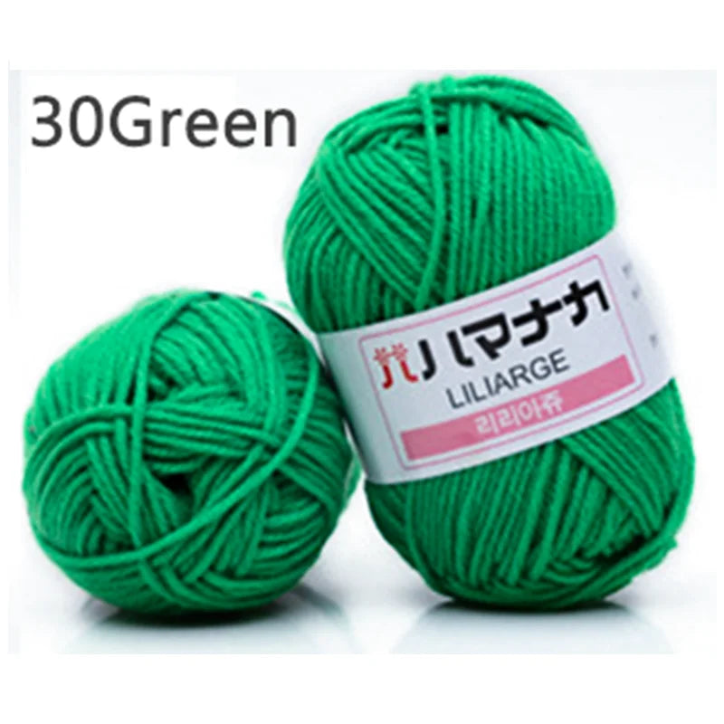 25g Soft Cotton Yarn for Knitting & Crochet