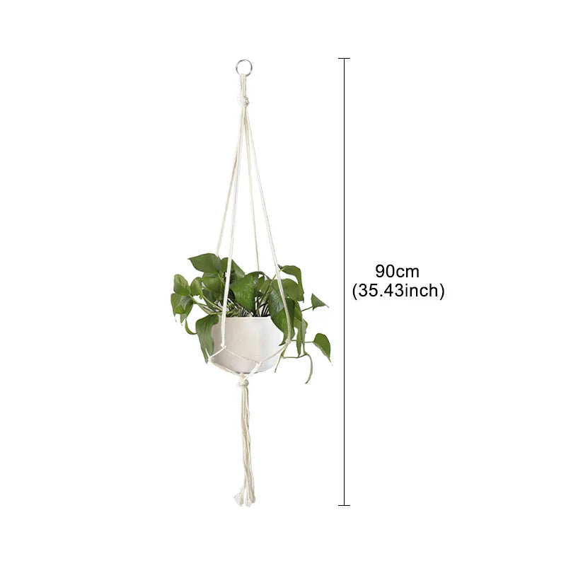 Macrame Plant Hanger Rope Basket Holder