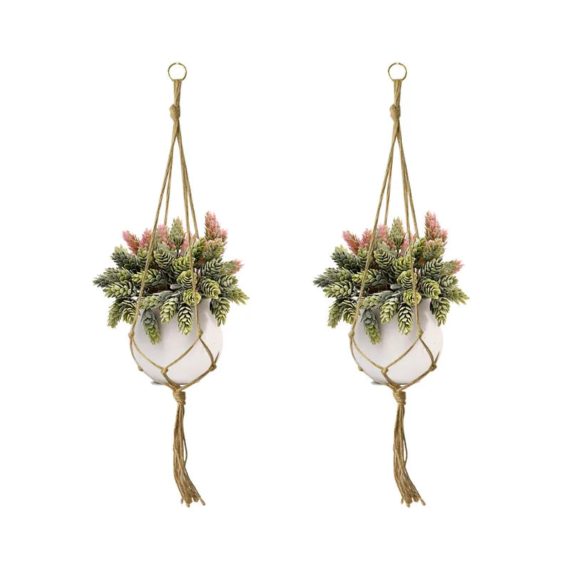 Macrame Plant Hanger Rope Basket Holder