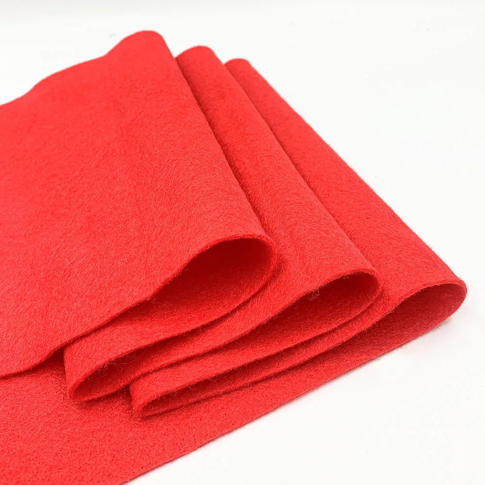 1.4mm Thick Soft Felt Fabric for DIY Crafts and Sewing