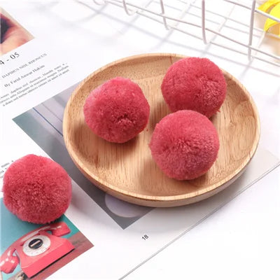 50mm Soft Fluffy Pom Poms for Crafts
