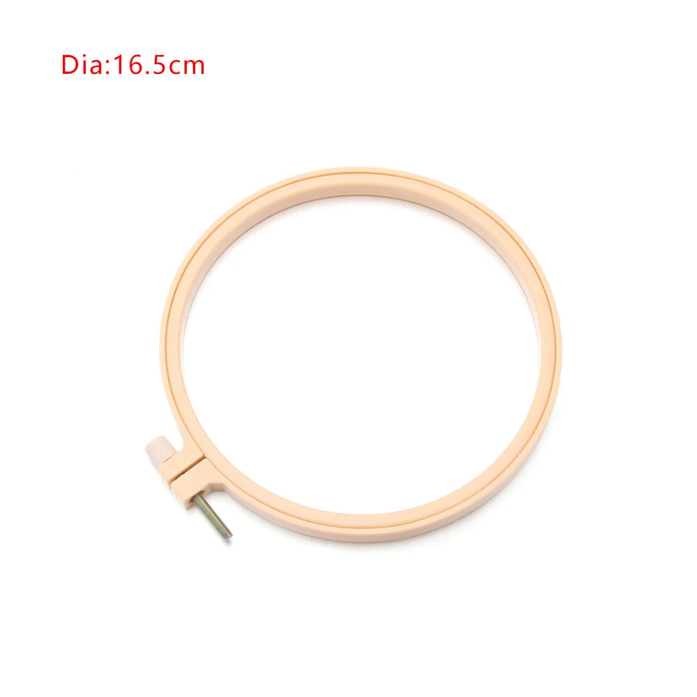 7–32cm Embroidery Hoop Rings – DIY Cross Stitch Frame Set