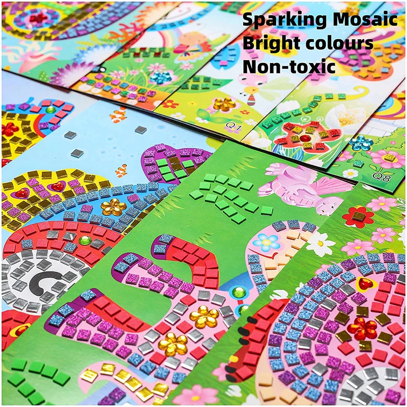 Mosaic Sticker Puzzle Art Kit